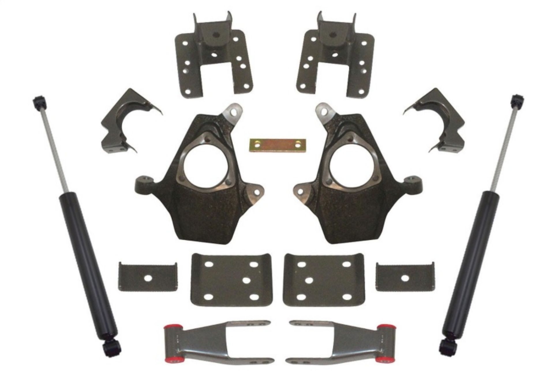 Picture of MaxTrac 07-16 GM C-K1500 2WD-4WD Non Magneride 2in-4in Lowering Spindle Kit