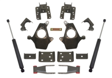 Picture of MaxTrac 07-16 GM C-K1500 2WD-4WD Non Magneride 2in-4in Lowering Spindle Kit