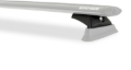 Picture of Rhino-Rack 18-21 Jeep Wrangler 4 Door SUV Heavy Duty RCL 2 Bar Backbone Roof Rack - Silver