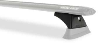 Picture of Rhino-Rack 10-21 Lexus GX 460 4 Door SUV Heavy Duty RCH 3 Bar Roof Rack - Silver