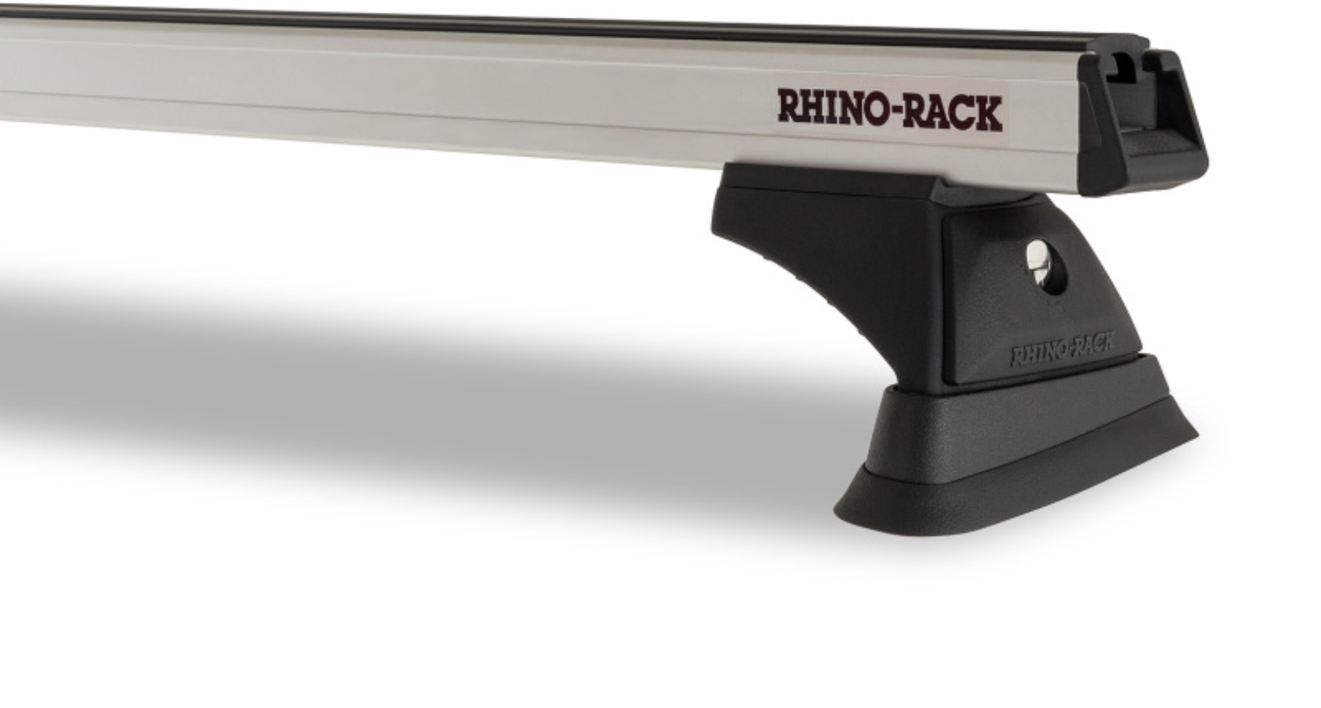 Picture of Rhino-Rack 15-20 Cadillac Escalade 4 Door SUV Heavy Duty RCH 2 Bar Roof Rack - Silver