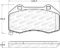 Picture of StopTech Street Performance Front Brake Pads 05-08 Renault Megane w/ Brembo Front Calipers