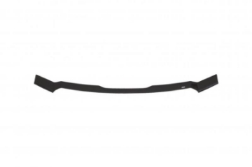 Picture of AVS 16-18 GMC Sierra 1500 Aeroskin Low Profile Color Match Hood Shield - Onyx Black