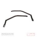 Picture of Westin 2003-2010 Honda Element Wade In-Channel Wind Deflector 2pc - Smoke