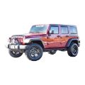Picture of Westin 2007-2018 Jeep Wrangler/Wrangler Unlimited Wade Platinum Bug Shield - Smoke