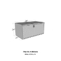 Picture of Westin/Brute HD Under Body 24in x 18in Drop Down Door - Aluminum
