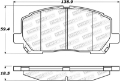 Picture of StopTech Street Brake Pads