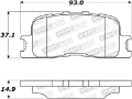 Picture of StopTech Street Brake Pads