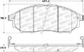 Picture of StopTech Street Brake Pads