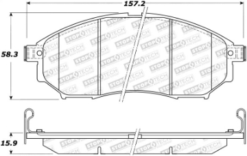 Picture of StopTech Street Brake Pads