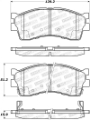 Picture of StopTech Street Brake Pads