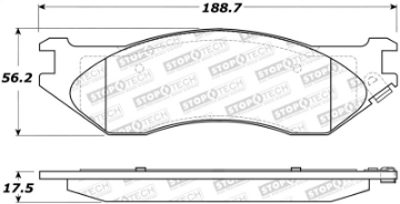 Picture of StopTech Street Brake Pads