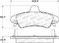 Picture of StopTech Street Brake Pads