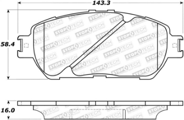 Picture of StopTech Street Brake Pads