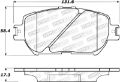 Picture of StopTech Street Brake Pads