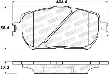 Picture of StopTech Street Brake Pads