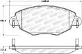 Picture of StopTech Street Brake Pads