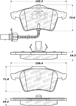 Picture of StopTech Street Brake Pads