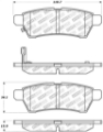 Picture of StopTech Street Select Brake Pads - Front
