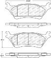 Picture of StopTech Street Select Brake Pads - Front/Rear