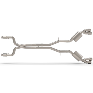 Picture of Kooks 2016+ Chevrolet Camaro SS LT1 6-2L 3in Exhaust w- 3in Cat Pipes - X Pipe Conn to LT Headers