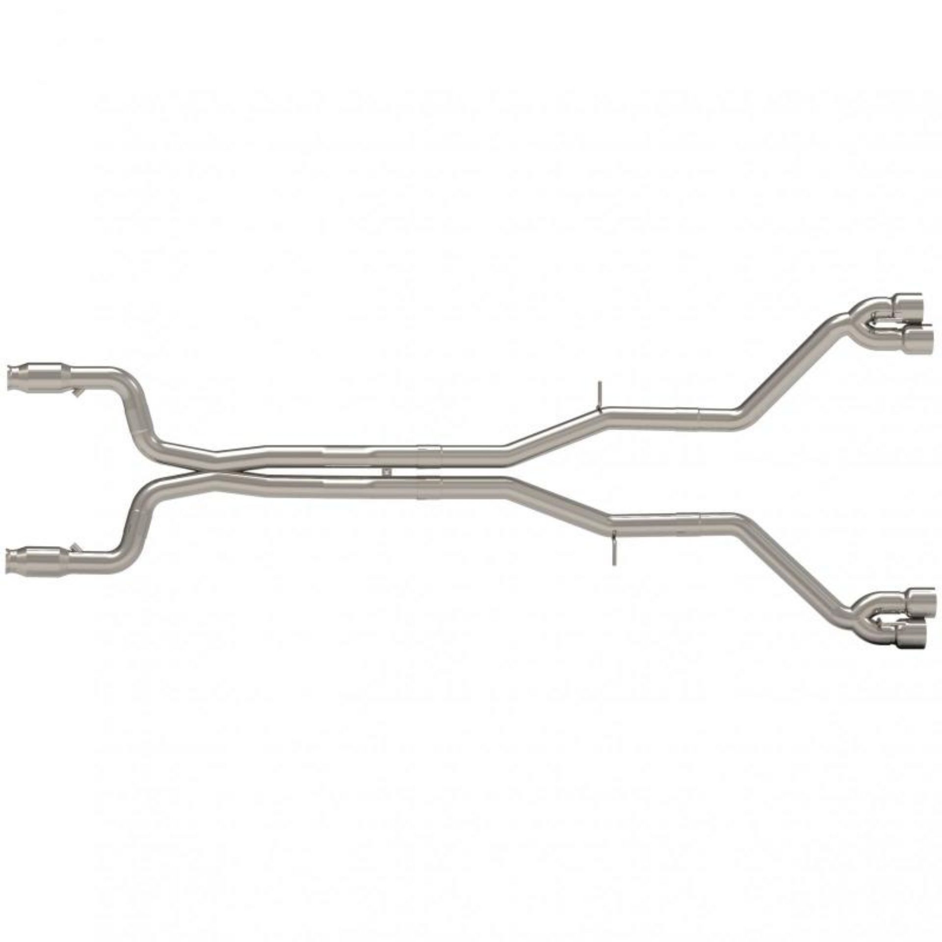 Picture of Kooks 16+ Chevy Camaro SS 6-2L 3in Catted Muff Delete Full Exhaust w-Quad Tips Use w-Kooks Headers