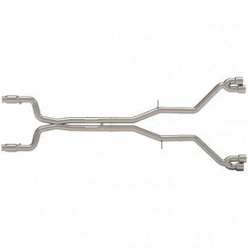 Picture of Kooks 16+ Chevy Camaro SS 6-2L 3in Catted Muff Delete Full Exhaust w-Quad Tips Use w-Kooks Headers