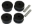 Picture of Torque Solution Engine Mount Inserts: Mitsubishi Lancer 2008-11