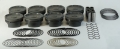 Picture of Mahle MS Piston Set GM LS 416ci 4-07in Bore 4in Stroke 6-125in Rod -927 Pin -25cc 9-0 CR Set of 8