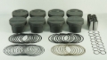 Picture of Mahle MS Piston Set SBC 312ci 3-776in Bore 3-480in Stroke 5-7in Rod 0-927 Pin -3cc 9-6 CR Set of 8