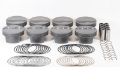 Picture of Mahle MS Piston Set SBF 331ci 4-030in Bore 3-25in Stroke 5-4in Rod -927 Pin -6cc 9-6 CR Set of 8