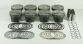 Picture of Mahle MS Piston Set SBC 310ci 3-766in Bore 3-480in Stroke 5-700in Rod -927 Pin -1cc 9-7 CR Set of 8