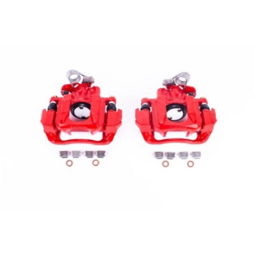 Picture of Power Stop 2009 Ford Flex Rear Red Calipers w-Brackets - Pair