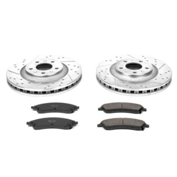 Picture of Power Stop 06-07 Cadillac CTS Front Z23 Evolution Sport Brake Kit