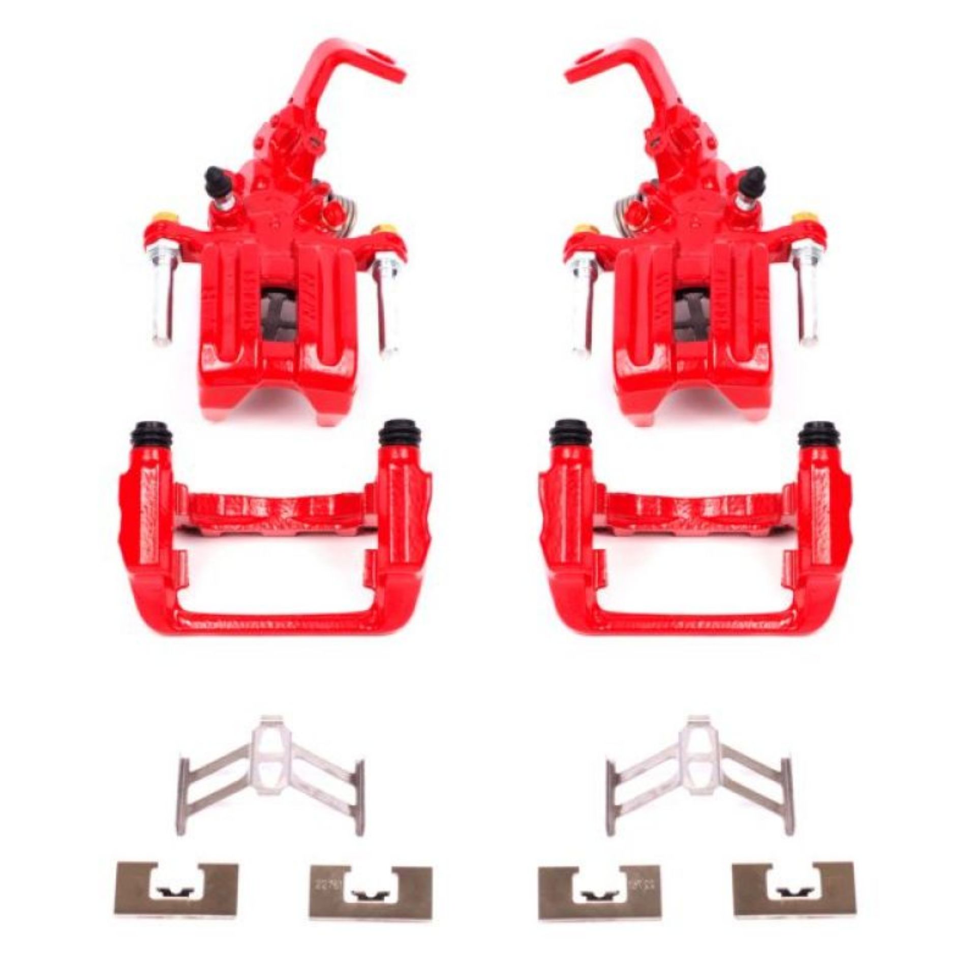 Picture of Power Stop 00-09 Honda S2000 Rear Red Calipers w-Brackets - Pair