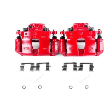 Picture of Power Stop 15-18 Hyundai Sonata Front Red Calipers w-Brackets - Pair