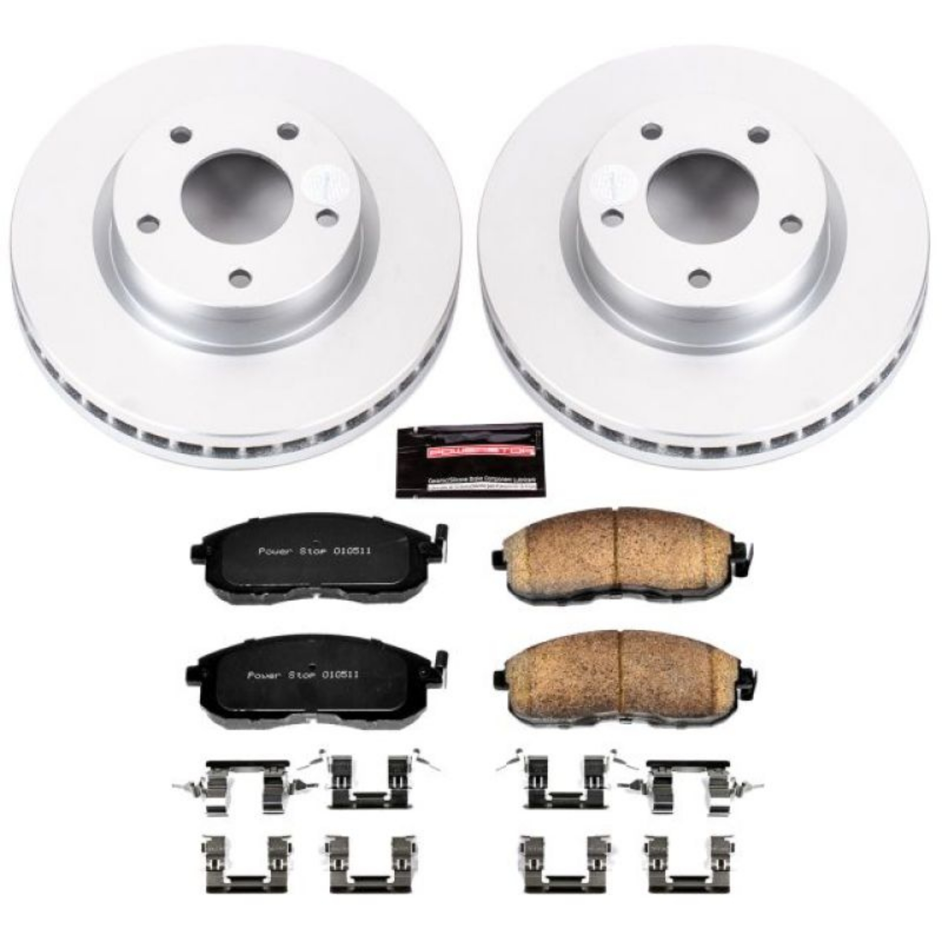 Picture of Power Stop 13-18 Nissan Sentra Front Z17 Evolution Geomet Coated Brake Kit