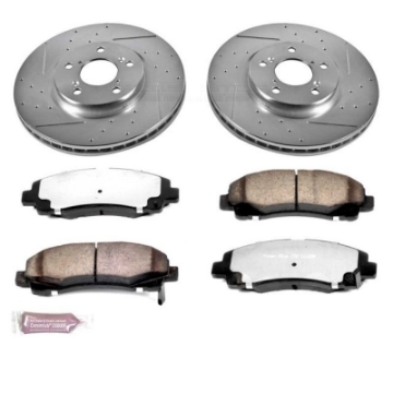 Picture of Power Stop 06-11 Honda Ridgeline Front Z36 Truck & Tow Brake Kit