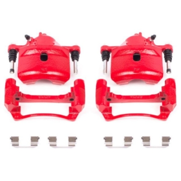 Picture of Power Stop 98-02 Honda Accord Front Red Calipers w-Brackets - Pair
