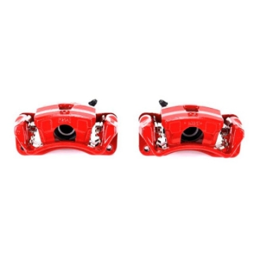 Picture of Power Stop 06-12 Mitsubishi Eclipse Rear Red Calipers w-Brackets - Pair