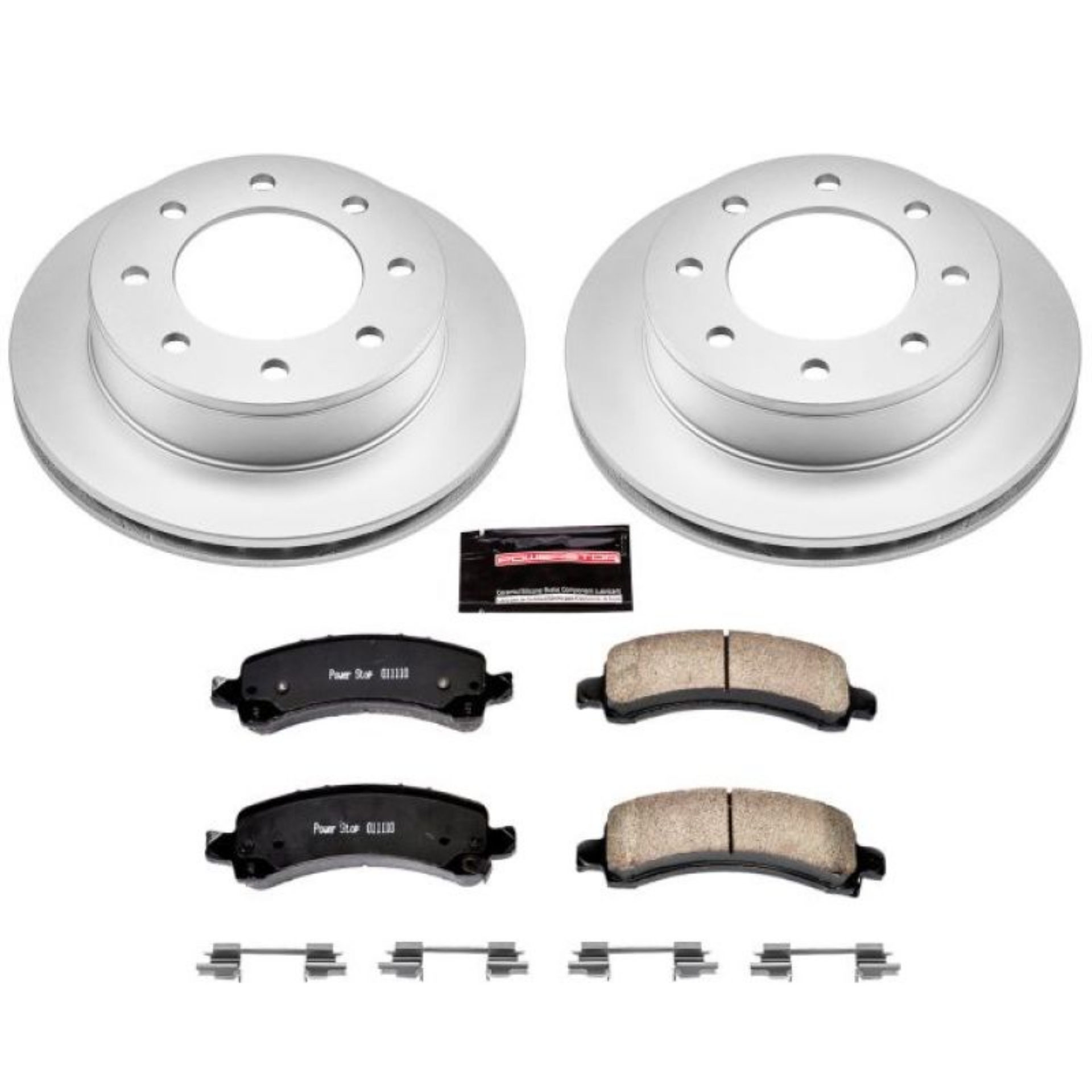 Picture of Power Stop 03-17 Chevrolet Express 2500 Rear Z17 Evolution Geomet Coated Brake Kit