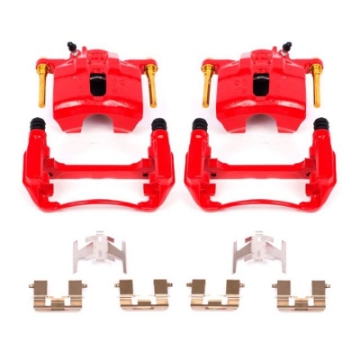 Picture of Power Stop 97-99 Acura CL Front Red Calipers w-Brackets - Pair