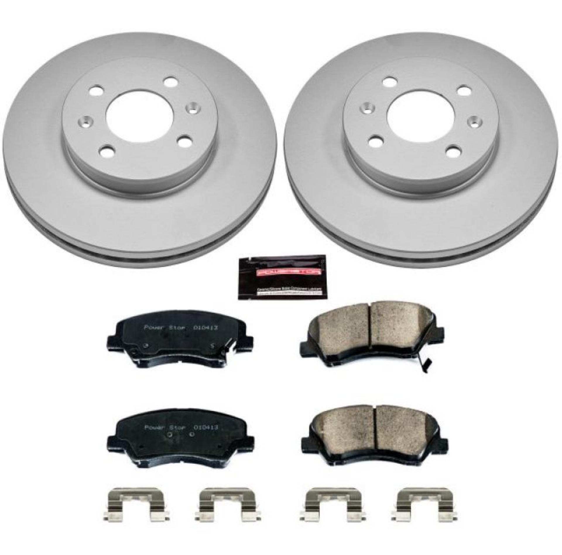 Picture of Power Stop 12-18 Hyundai Accent Front Z17 Evolution Geomet Coated Brake Kit