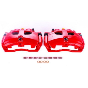 Picture of Power Stop 09-10 Dodge Ram 3500 Rear Red Calipers w-Brackets - Pair