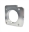 Picture of Torque Solution Throttle Body Spacer (Silver) Subaru WRX 2006-2014 / STI 2004-2015