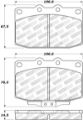 Picture of StopTech Street Touring 89-95 Mazda RX7 Front Brake Pads