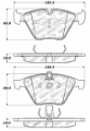 Picture of StopTech Street Touring 07-09 BMW E90/E92/E93 335i Coupe/Sedan Front Brake Pads D918