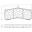 Picture of StopTech Street Touring ST-60 Front or Rear Caliper Brake Pads