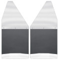 Picture of Husky Liners GM 88-00 K1500/K2500 / 99-16 Silverado/Sierra 12in W SS Top Kick Back Front Mud Flaps