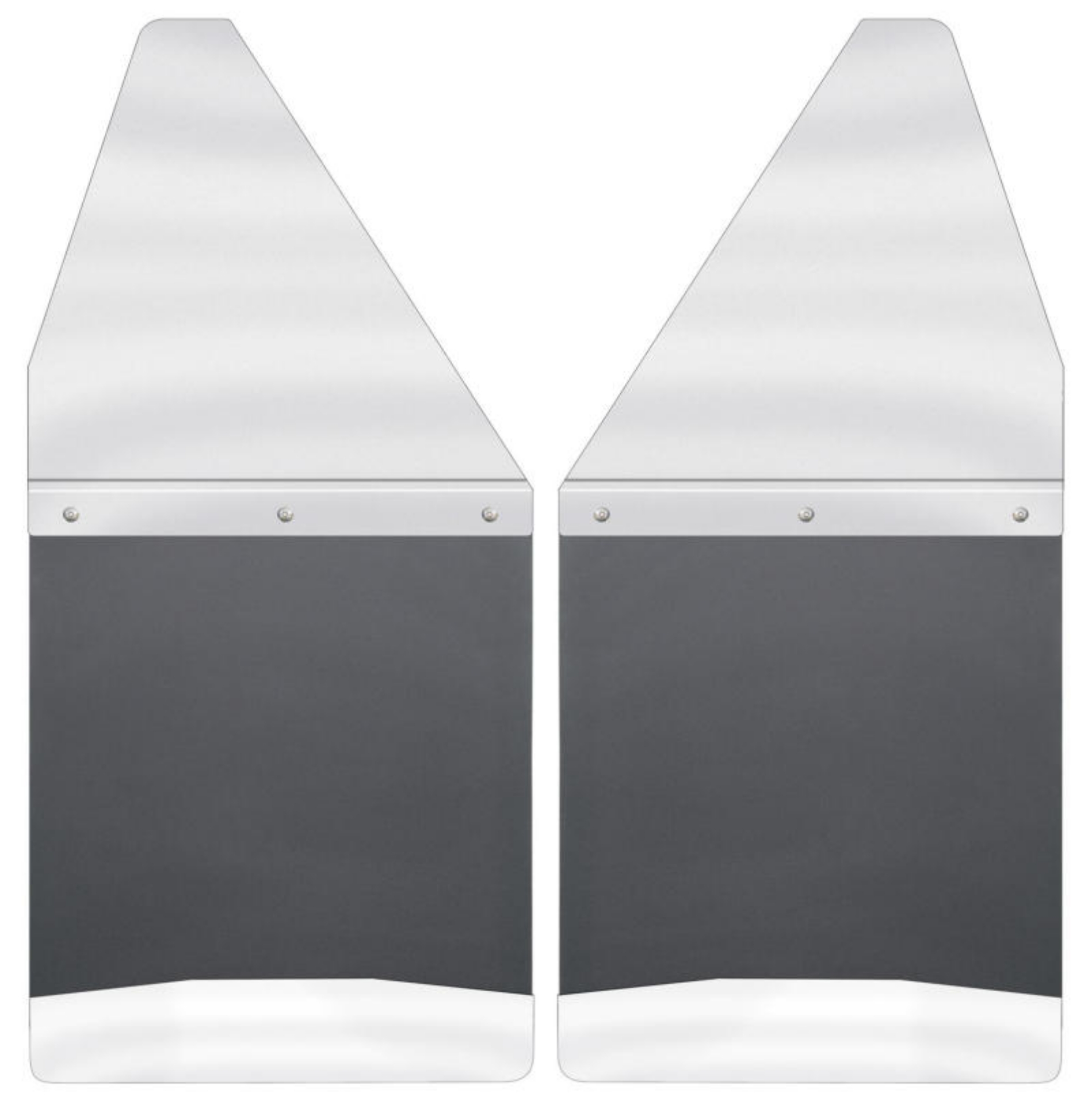 Picture of Husky Liners GM 88-00 K1500/K2500 / 99-16 Silverado/Sierra 12in W SS Top Kick Back Front Mud Flaps